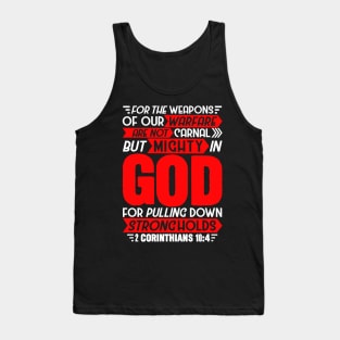 2 Corinthians 10:4 Tank Top